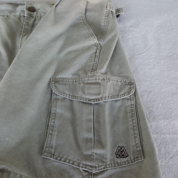 VTG Men's Khaki Hiking Shorts, Misty Mountain (40) - Picture 5 of 13